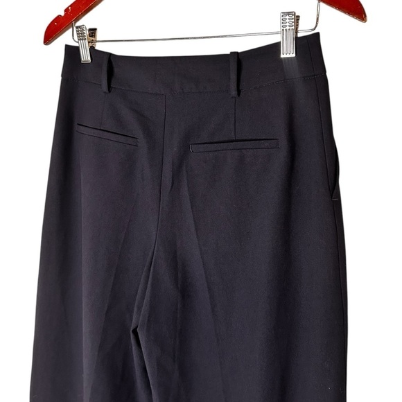 Zara Women's Balloon Fit Ankle Pants-High Waist Relaxed Fit-Dark Navy- Size XS - Picture 6 of 12